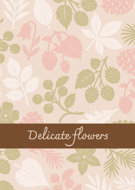 Delicate flowers_green2