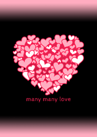 many many love <black>