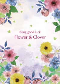 Bring good luck Flowers & Clover