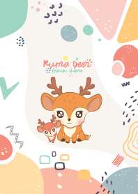 Deer Fashion Kawaii