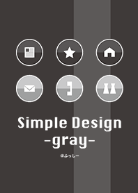 Simple Design -grey-