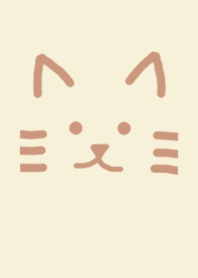 cat's colors- Cream