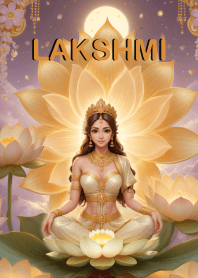 Lakshmi :wealth, love fulfillment