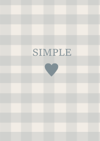 SIMPLE HEART:) check vintageblue