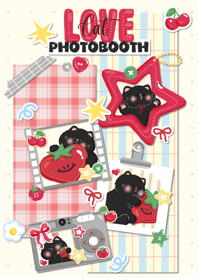 Cat love photobooth