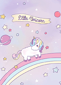 Little Galaxy Unicorn Line Theme Line Store