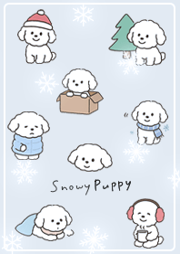 blue Snow and Puppy02_2