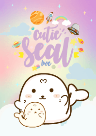 Seal Cutie Galaxy Holo