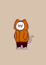 Hoodie cat.(dusty colors2-02)