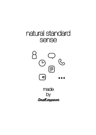 natural standard sense -BK-