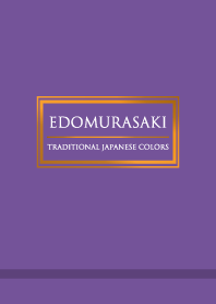 EDOMURASAKI Traditional Japanese colors