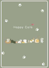 green Happy Kitty 02_2