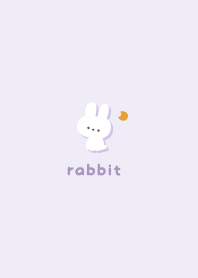 Rabbits5 Moon - Purple