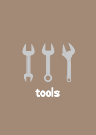 The tools, spanner monkey wrench