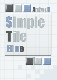 シンプル タイル Simple Tile -Blue-