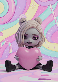 Candy Pop Gothic Zombie Girl.5