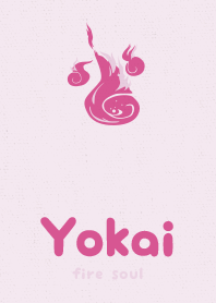 Yokai fire soul  peach blossom