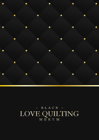 LOVE-QUILTING BLACK 20