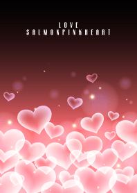 LOVE SALMON PINK HEART