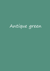 Antique green color theme