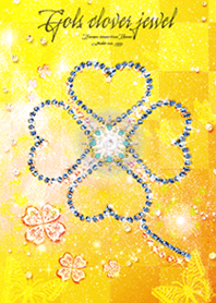 Gold clover jewel5