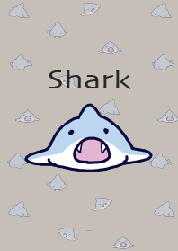 Beige : Simple Icon  Shark