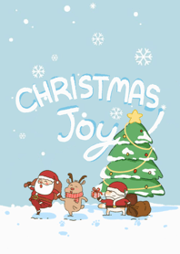 Snow Christmas Joy (Green07)