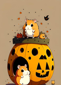 Halloween Hamster 575B1d