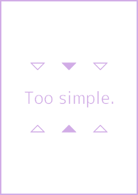 Too Simple Theme Purple