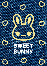 SWEET BUNNY [denim/yellow]