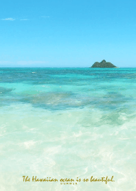 -Hawaiian ocean is so beautiful-
