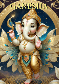 Gold Ganesha: For Rich Theme