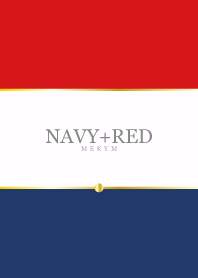 - NAVY+RED -