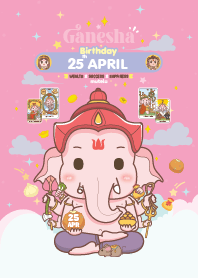 Ganesha x April 25 Birthday
