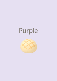 Puffy Melon Bread 4 - Purple