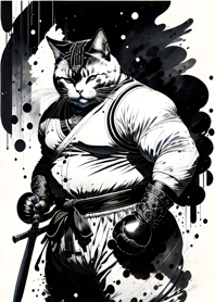 Kucing Berotot Tinta 1