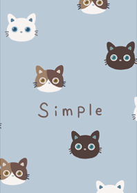 Cute and simple cat illustration13.