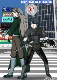 Ninja Mizumo & Samurai himori