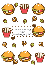 Hamburger & Fries