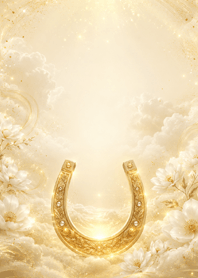 Lucky Horseshoe | Angelic White Gold