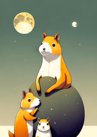 Ukiyo-e - Capybara a436de