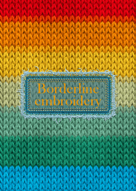 Borderline embroidery 44