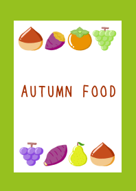 AUTUMN FOOD Theme-LEAF GREENj