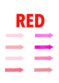 右向きの赤い矢印
