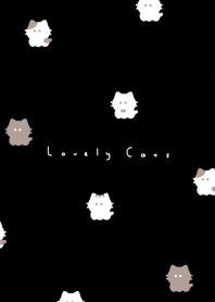 4 whisker cats(pattern)/black brown