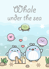 Whale under the sea!