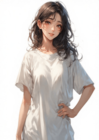 Girl in the Dim Light 5c8aE9