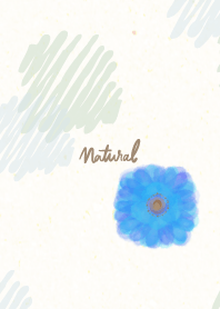 watercolor single flower7 from Japan
