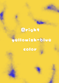 Bright yellowish-blue color