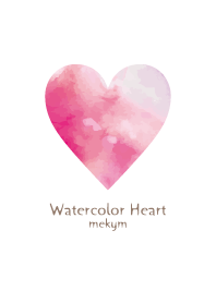 Watercolor Heart. 11 -MEKYM-